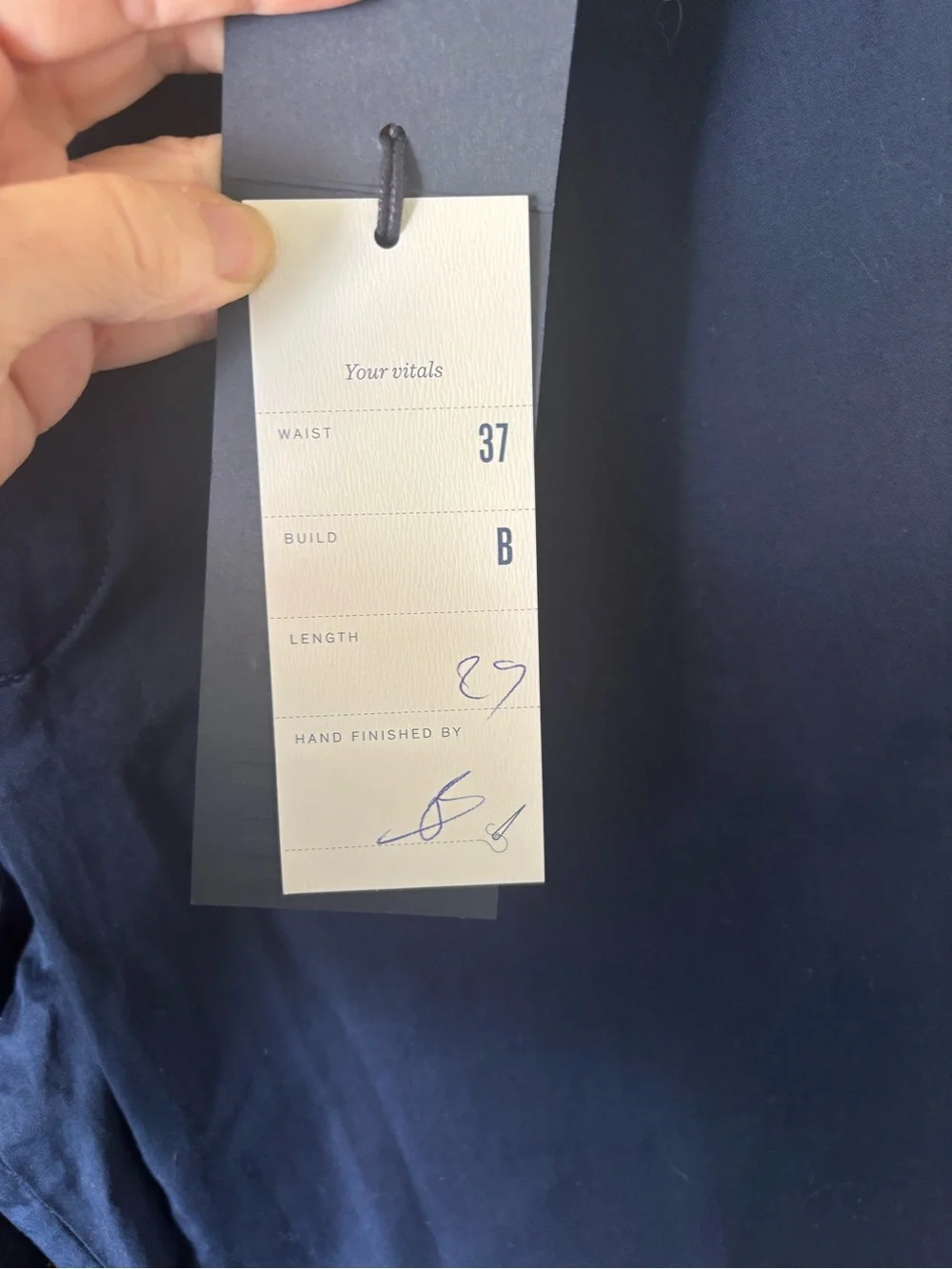 Spoke Build B Men Navy Stretch Chino Pants 37x29 Flat Front Preppy NWT